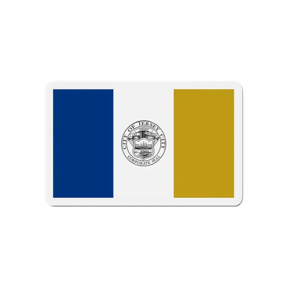 Flag of Jersey City - Refrigerator Magnet 6 Inch - The Sticker Space