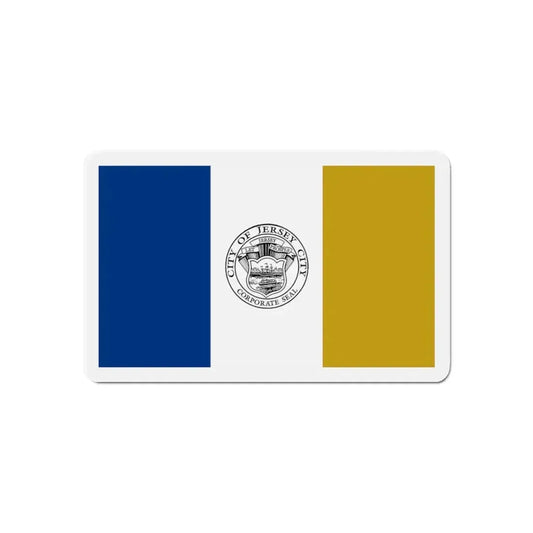 Flag of Jersey City - Refrigerator Magnet 6 Inch - The Sticker Space