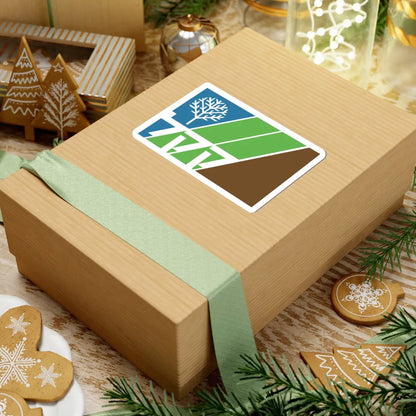 Flag of Jewish National Fund (Israel) STICKER Vinyl Kiss-Cut Decal - The Sticker Space