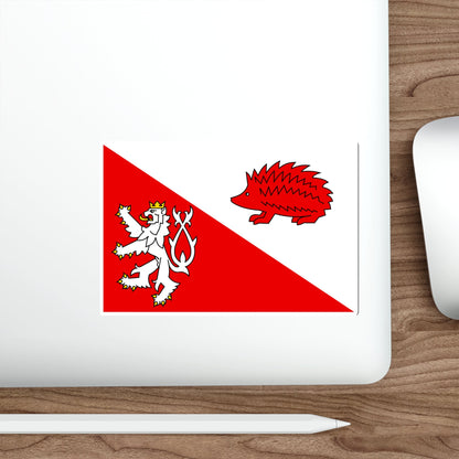 Flag of Jihlava Czech Republic STICKER Vinyl Die-Cut Decal-The Sticker Space