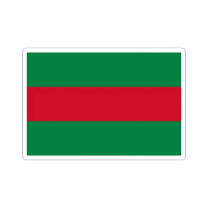 Flag of Jipijapa (Ecuador) STICKER Vinyl Kiss-Cut Decal 2 Inch White - The Sticker Space