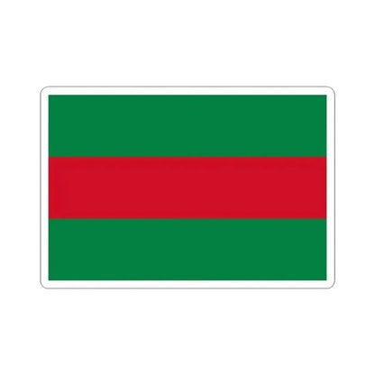 Flag of Jipijapa (Ecuador) STICKER Vinyl Kiss-Cut Decal 3 Inch White - The Sticker Space