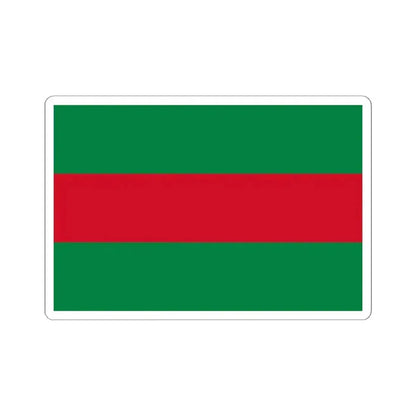 Flag of Jipijapa (Ecuador) STICKER Vinyl Kiss-Cut Decal 6 Inch White - The Sticker Space