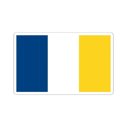 Flag of Jiquilisco El Salvador (El Salvador) STICKER Vinyl Kiss-Cut Decal 2 Inch White - The Sticker Space