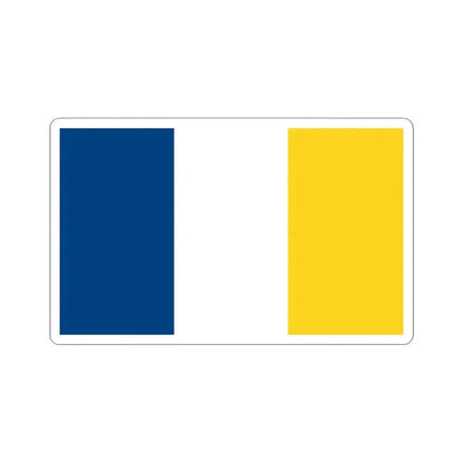 Flag of Jiquilisco El Salvador (El Salvador) STICKER Vinyl Kiss-Cut Decal 3 Inch White - The Sticker Space