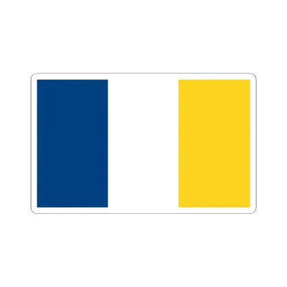 Flag of Jiquilisco El Salvador (El Salvador) STICKER Vinyl Kiss-Cut Decal 6 Inch White - The Sticker Space