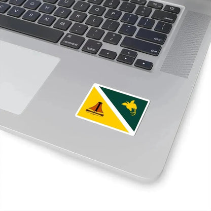 Flag of Jiwaka Papa New Guinea - STICKER Vinyl Kiss-Cut Decal - The Sticker Space