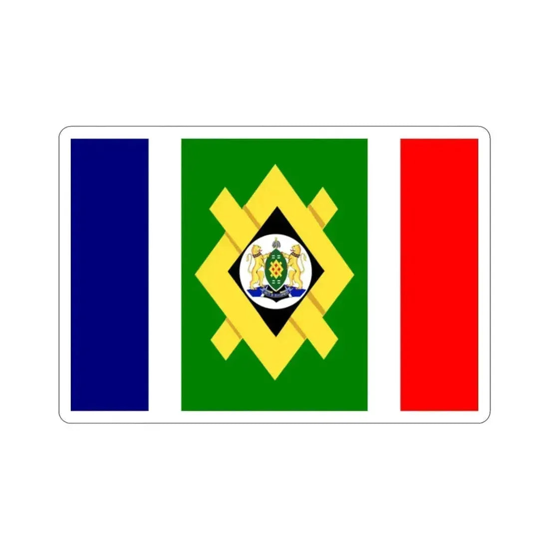 Flag of Johannesburg STICKER Vinyl Die-Cut Decal 2 Inch - The Sticker Space
