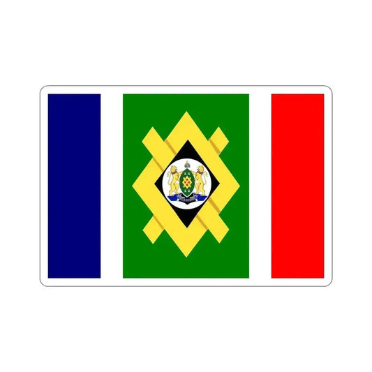 Flag of Johannesburg STICKER Vinyl Die-Cut Decal 6 Inch - The Sticker Space