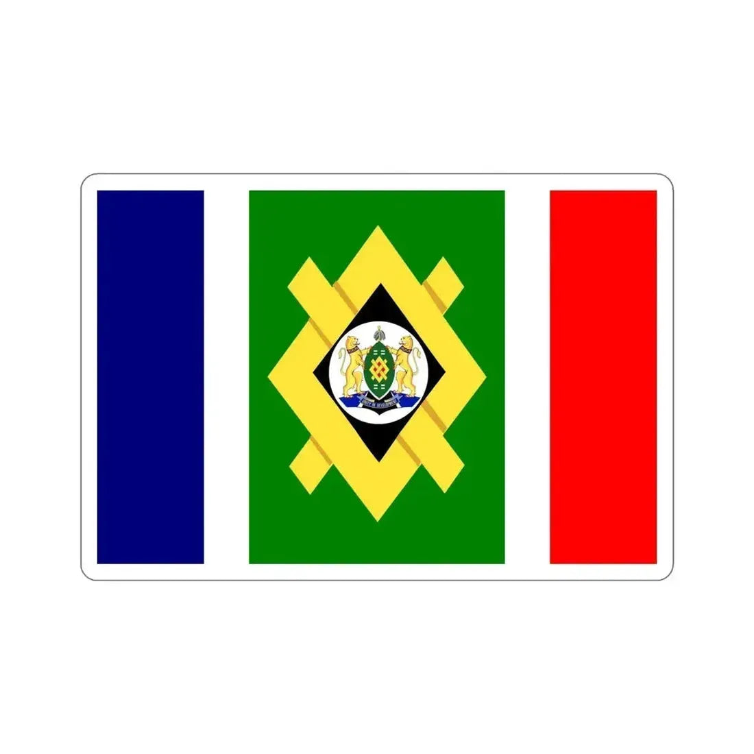 Flag of Johannesburg STICKER Vinyl Die-Cut Decal - The Sticker Space