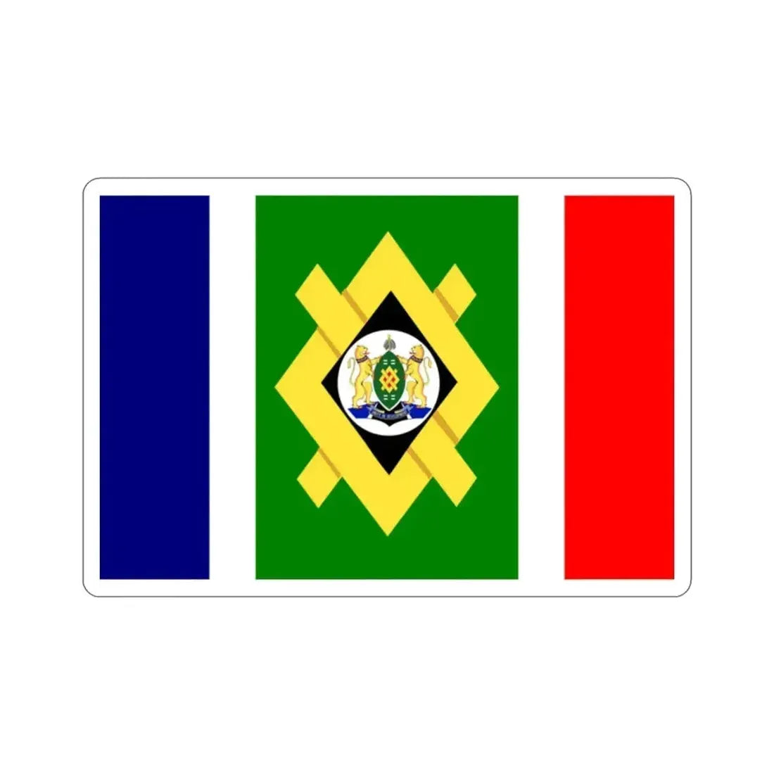 Flag of Johannesburg STICKER Vinyl Die-Cut Decal - The Sticker Space