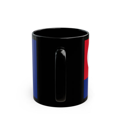 Flag of Johor Malaysia - Black Coffee Mug-The Sticker Space