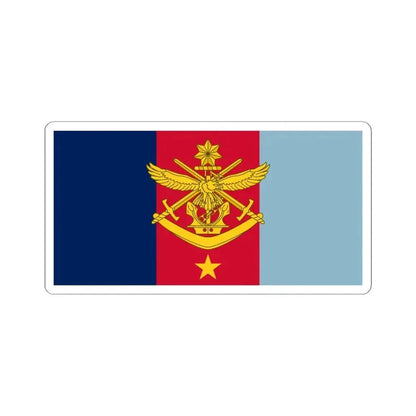 Flag of Joint Commander 1 Star AUS (Australia) STICKER Vinyl Kiss-Cut Decal 4 Inch White - The Sticker Space