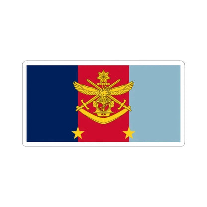 Flag of Joint Commander 2 Star AUS (Australia) STICKER Vinyl Kiss-Cut Decal 2 Inch White - The Sticker Space
