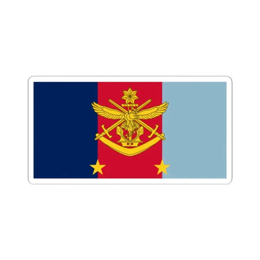 Flag of Joint Commander 2 Star AUS (Australia) STICKER Vinyl Kiss-Cut Decal 2 Inch White - The Sticker Space