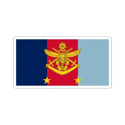 Flag of Joint Commander 2 Star AUS (Australia) STICKER Vinyl Kiss-Cut Decal 3 Inch White - The Sticker Space