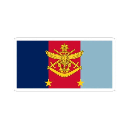 Flag of Joint Commander 2 Star AUS (Australia) STICKER Vinyl Kiss-Cut Decal 6 Inch White - The Sticker Space