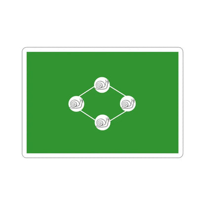 Flag of Juigalpa, Nicaragua STICKER Vinyl Die-Cut Decal 4 Inch - The Sticker Space