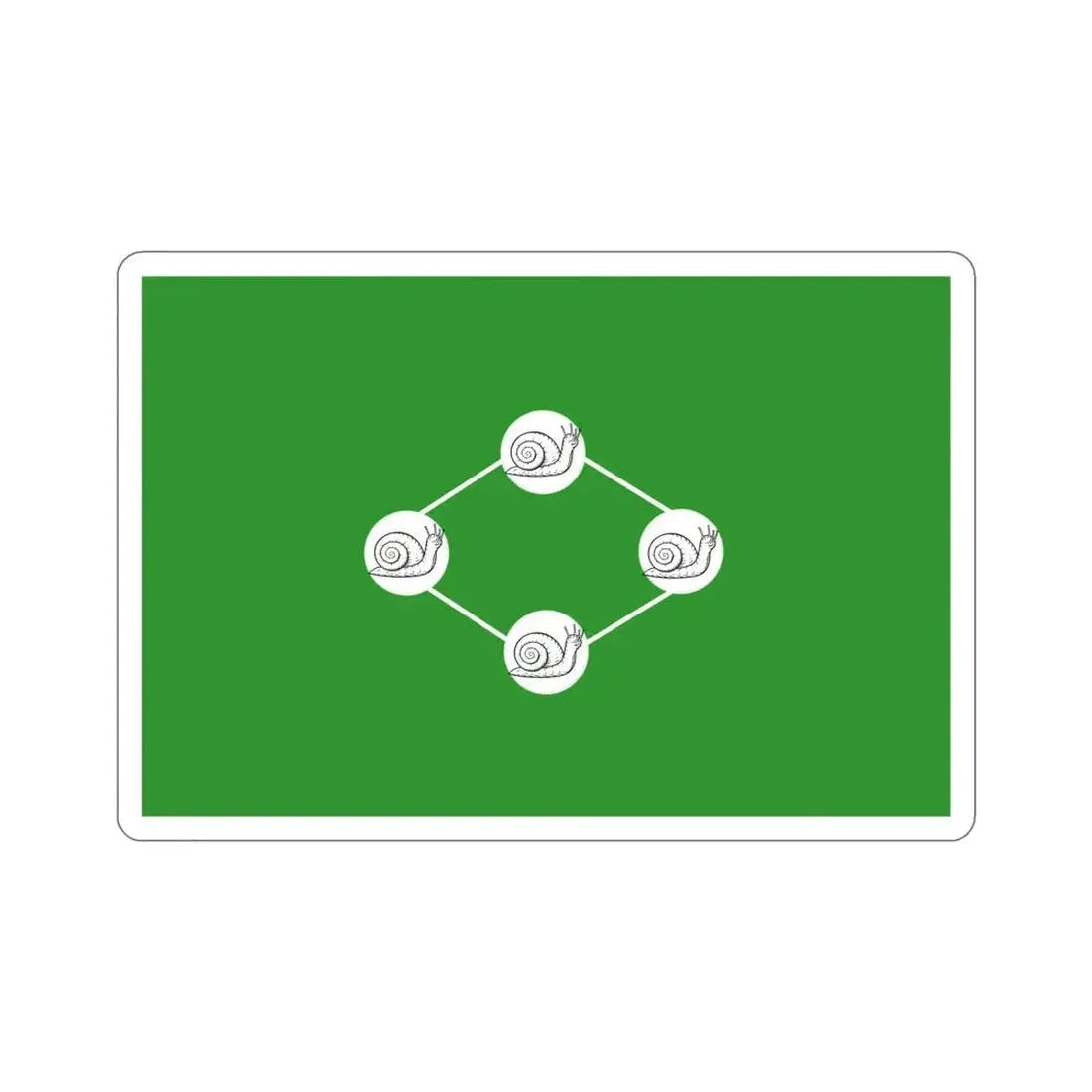 Flag of Juigalpa, Nicaragua STICKER Vinyl Die-Cut Decal 5 Inch - The Sticker Space