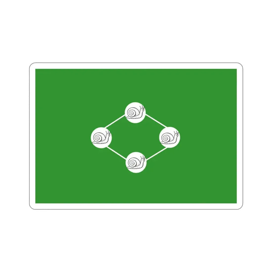 Flag of Juigalpa, Nicaragua STICKER Vinyl Die-Cut Decal 5 Inch - The Sticker Space