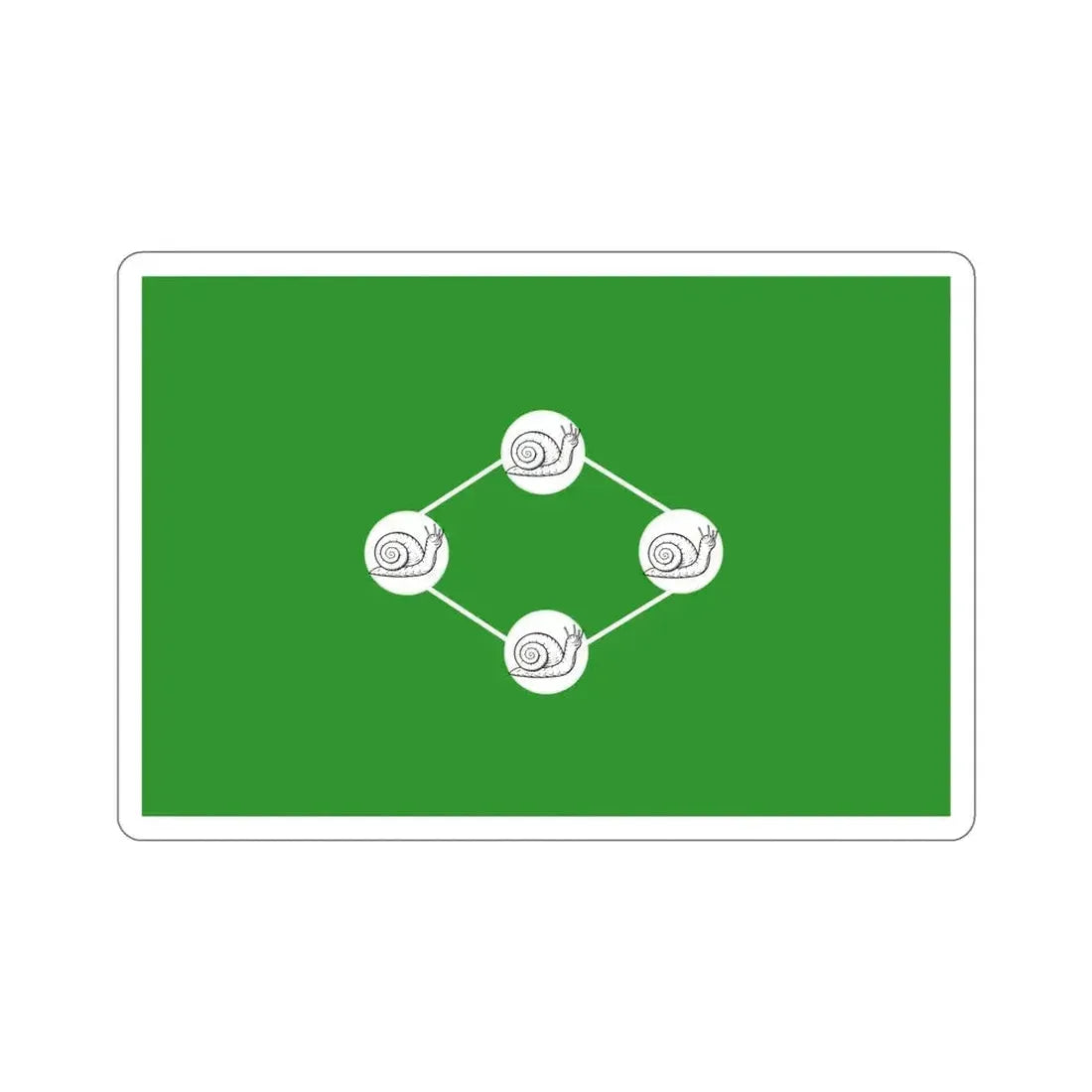 Flag of Juigalpa, Nicaragua STICKER Vinyl Die-Cut Decal 6 Inch - The Sticker Space