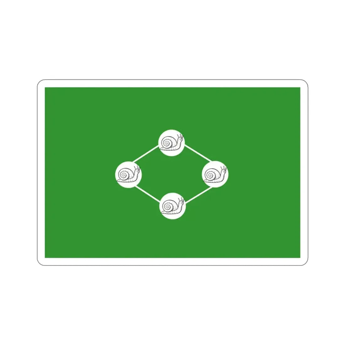 Flag of Juigalpa, Nicaragua STICKER Vinyl Die-Cut Decal 6 Inch - The Sticker Space