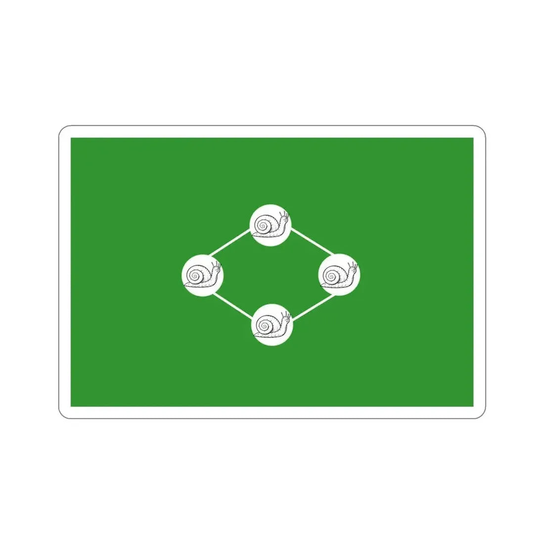 Flag of Juigalpa, Nicaragua STICKER Vinyl Die-Cut Decal - The Sticker Space