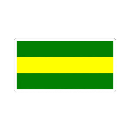 Flag of Jujan (Ecuador) STICKER Vinyl Kiss-Cut Decal 2 Inch White - The Sticker Space