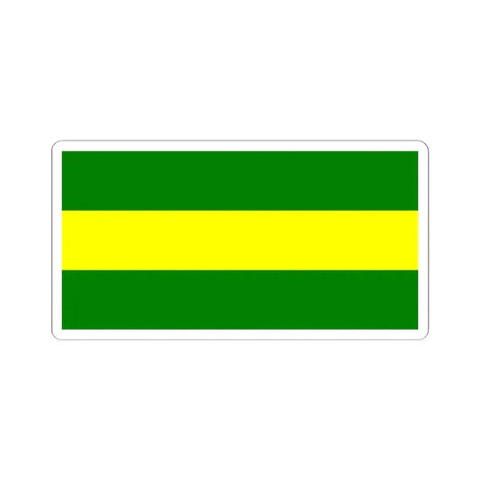 Flag of Jujan (Ecuador) STICKER Vinyl Kiss-Cut Decal 2 Inch White - The Sticker Space