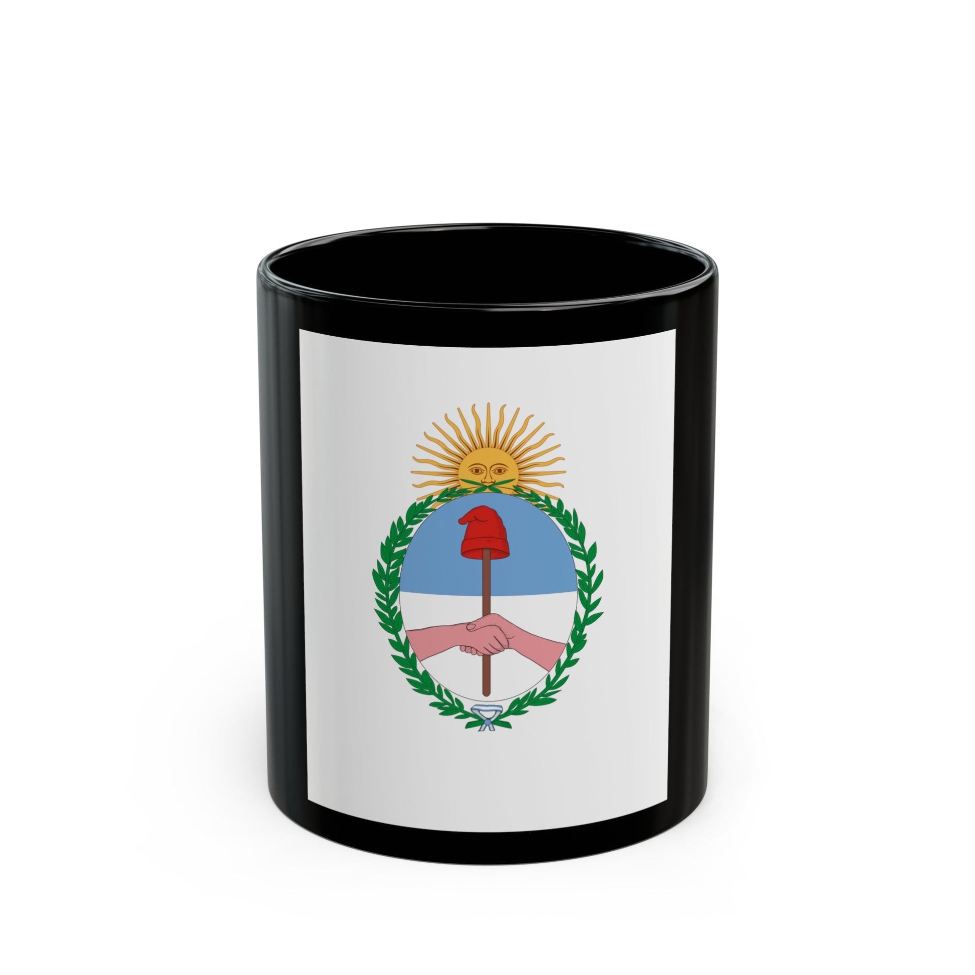 Flag of Jujuy Province Argentina - Black Coffee Mug-11oz-The Sticker Space