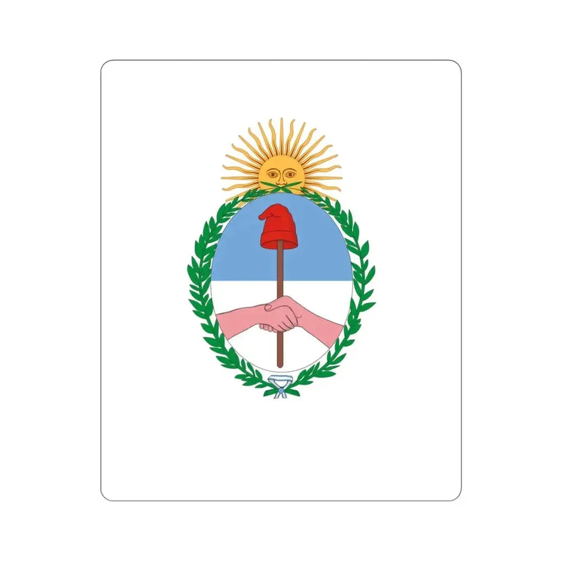 Flag of Jujuy Province Argentina STICKER Vinyl Die-Cut Decal 3 Inch - The Sticker Space