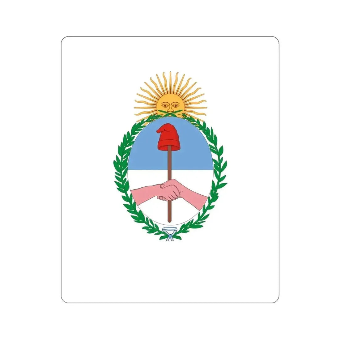 Flag of Jujuy Province Argentina STICKER Vinyl Die-Cut Decal - The Sticker Space