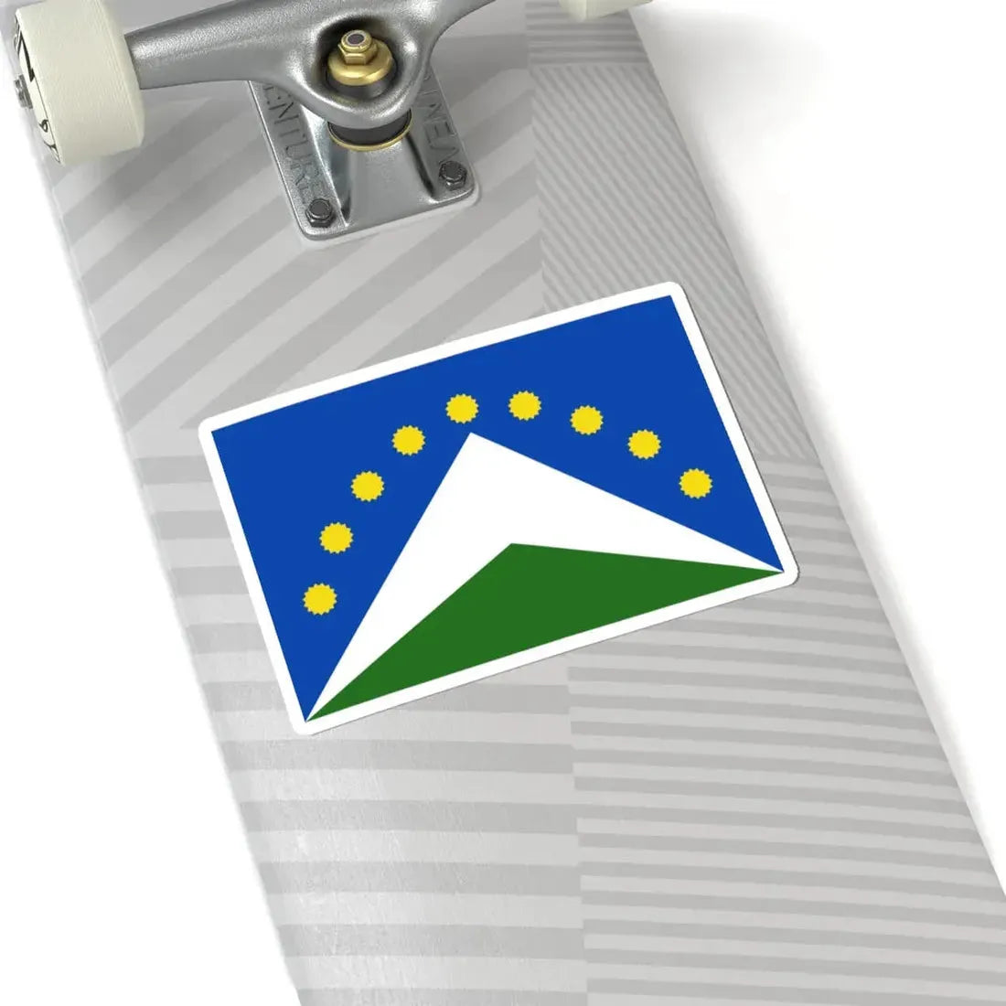 Flag of Junin (Peru) STICKER Vinyl Kiss-Cut Decal - The Sticker Space