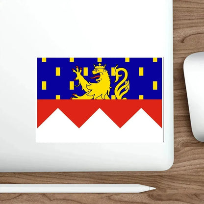 Flag of Jura France 2 STICKER Vinyl Die-Cut Decal - The Sticker Space