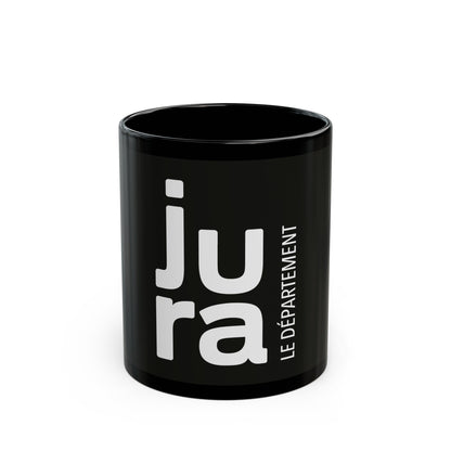 Flag of Jura France - Black Coffee Mug-11oz-The Sticker Space