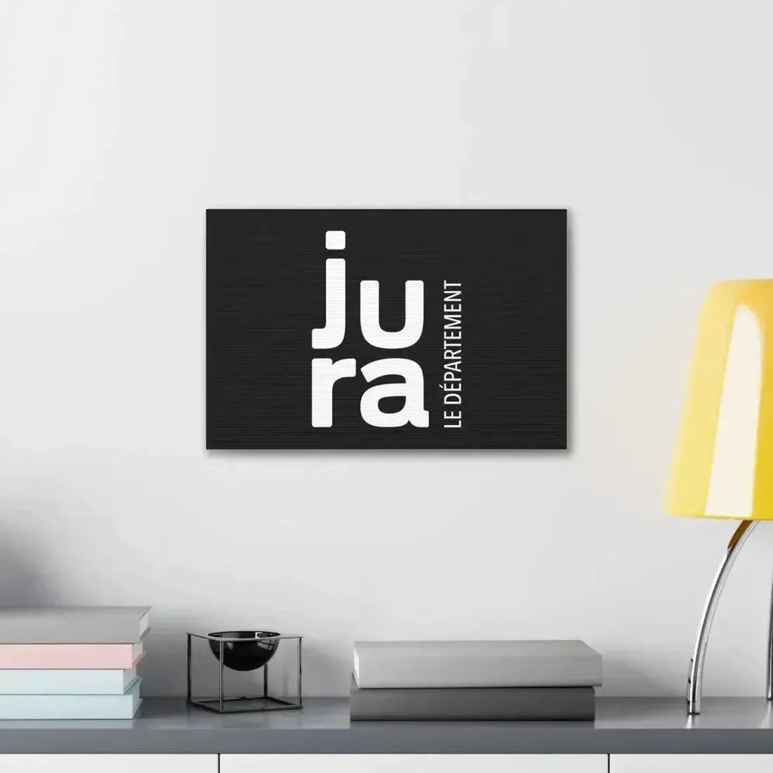Flag of Jura France - Canvas Wall Art - The Sticker Space