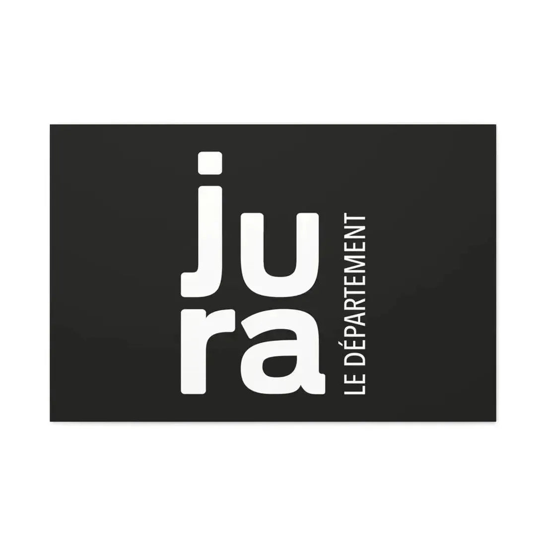Flag of Jura France - Canvas Wall Art - The Sticker Space
