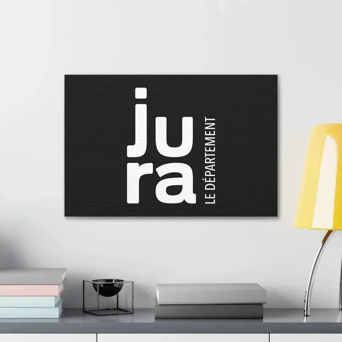 Flag of Jura France - Canvas Wall Art - The Sticker Space