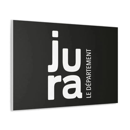 Flag of Jura France - Canvas Wall Art - The Sticker Space