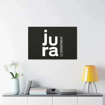 Flag of Jura France - Canvas Wall Art - The Sticker Space