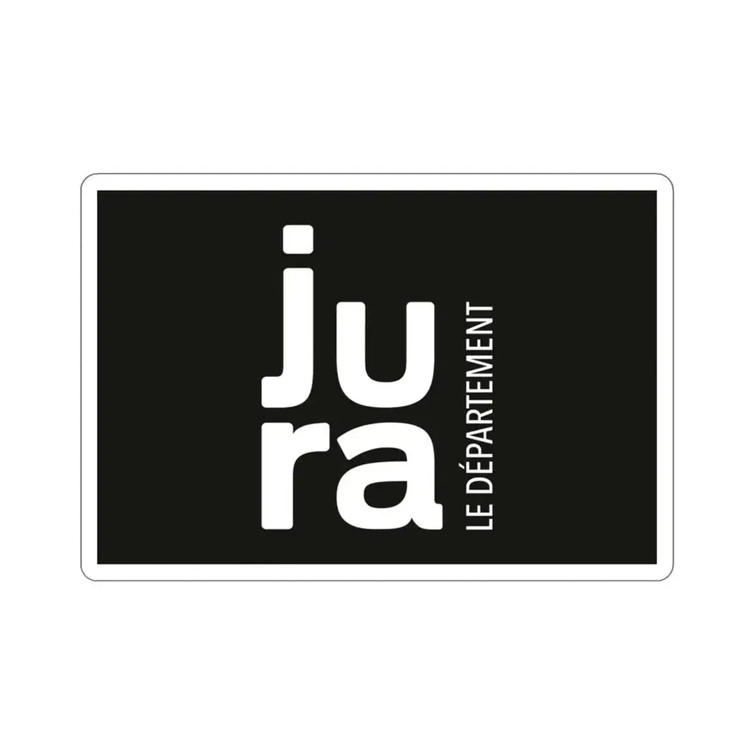 Flag of Jura France STICKER Vinyl Die-Cut Decal 3 Inch - The Sticker Space