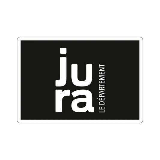 Flag of Jura France STICKER Vinyl Die-Cut Decal 6 Inch - The Sticker Space