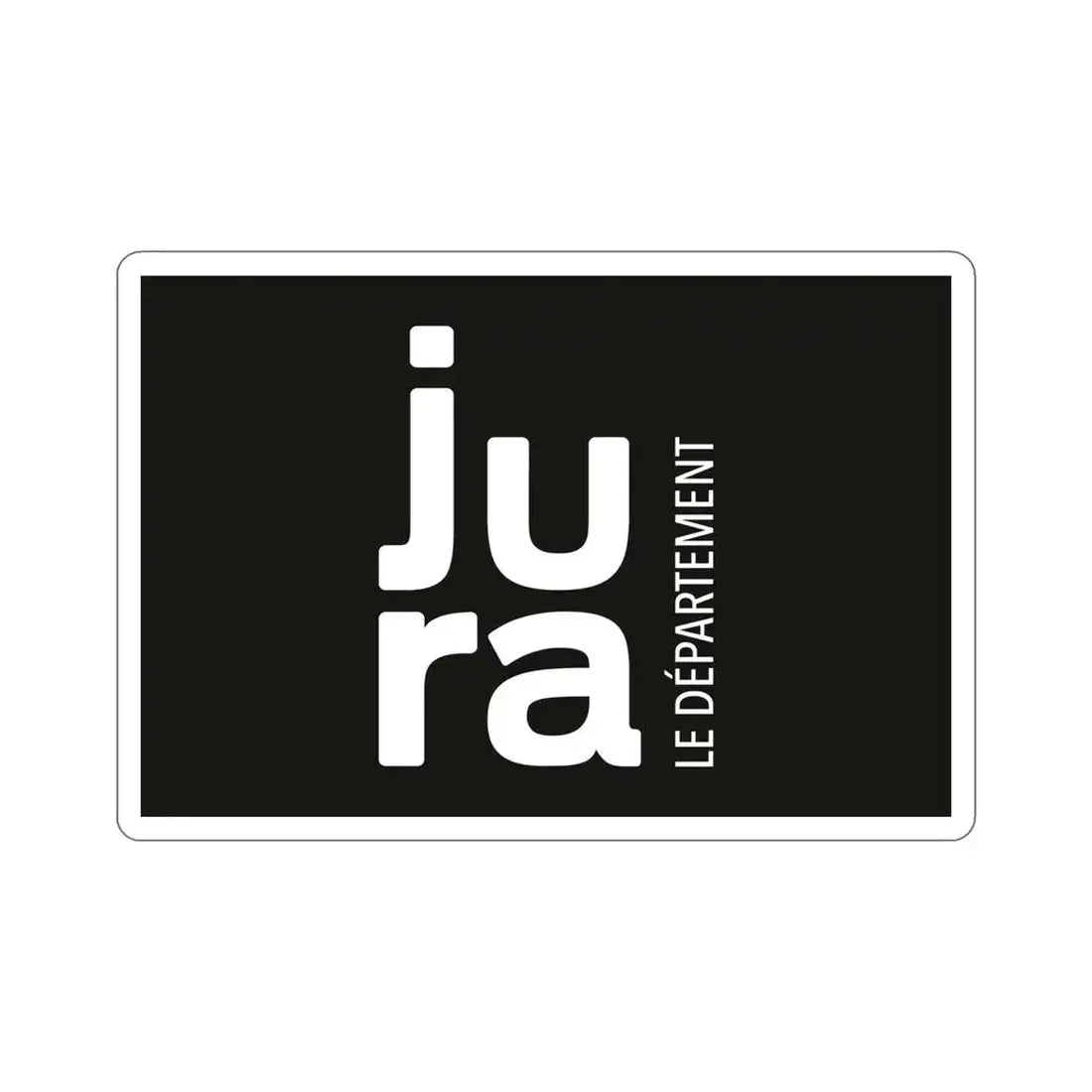 Flag of Jura France STICKER Vinyl Die-Cut Decal 6 Inch - The Sticker Space