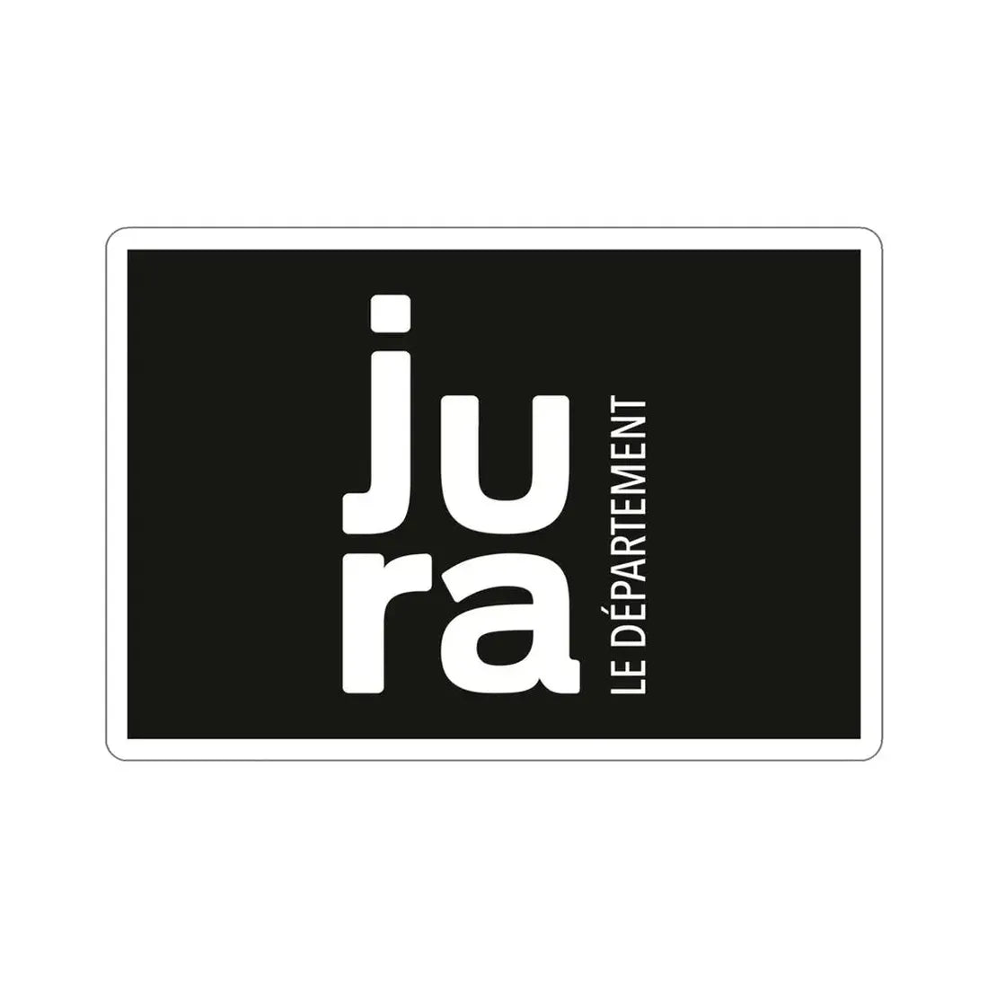 Flag of Jura France STICKER Vinyl Die-Cut Decal - The Sticker Space