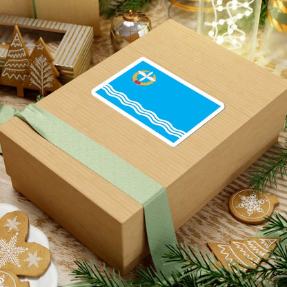 Flag of Kacha Sevastopol (Ukraine) STICKER Vinyl Kiss-Cut Decal - The Sticker Space