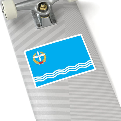 Flag of Kacha Sevastopol (Ukraine) STICKER Vinyl Kiss-Cut Decal - The Sticker Space