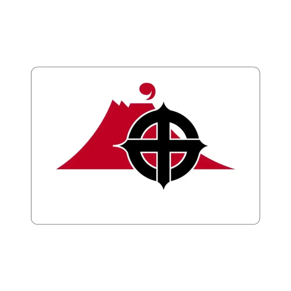 Flag of Kagoshima Kagoshima Japan STICKER Vinyl Die-Cut Decal 2 Inch - The Sticker Space