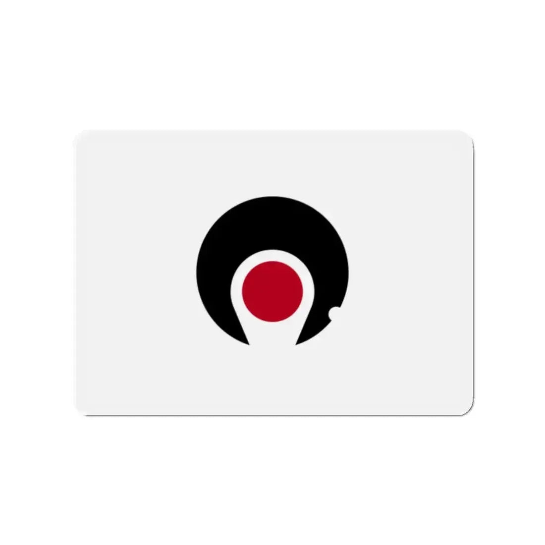 Flag of Kagoshima Prefecture Japan - Refrigerator Magnet 2 Inch - The Sticker Space