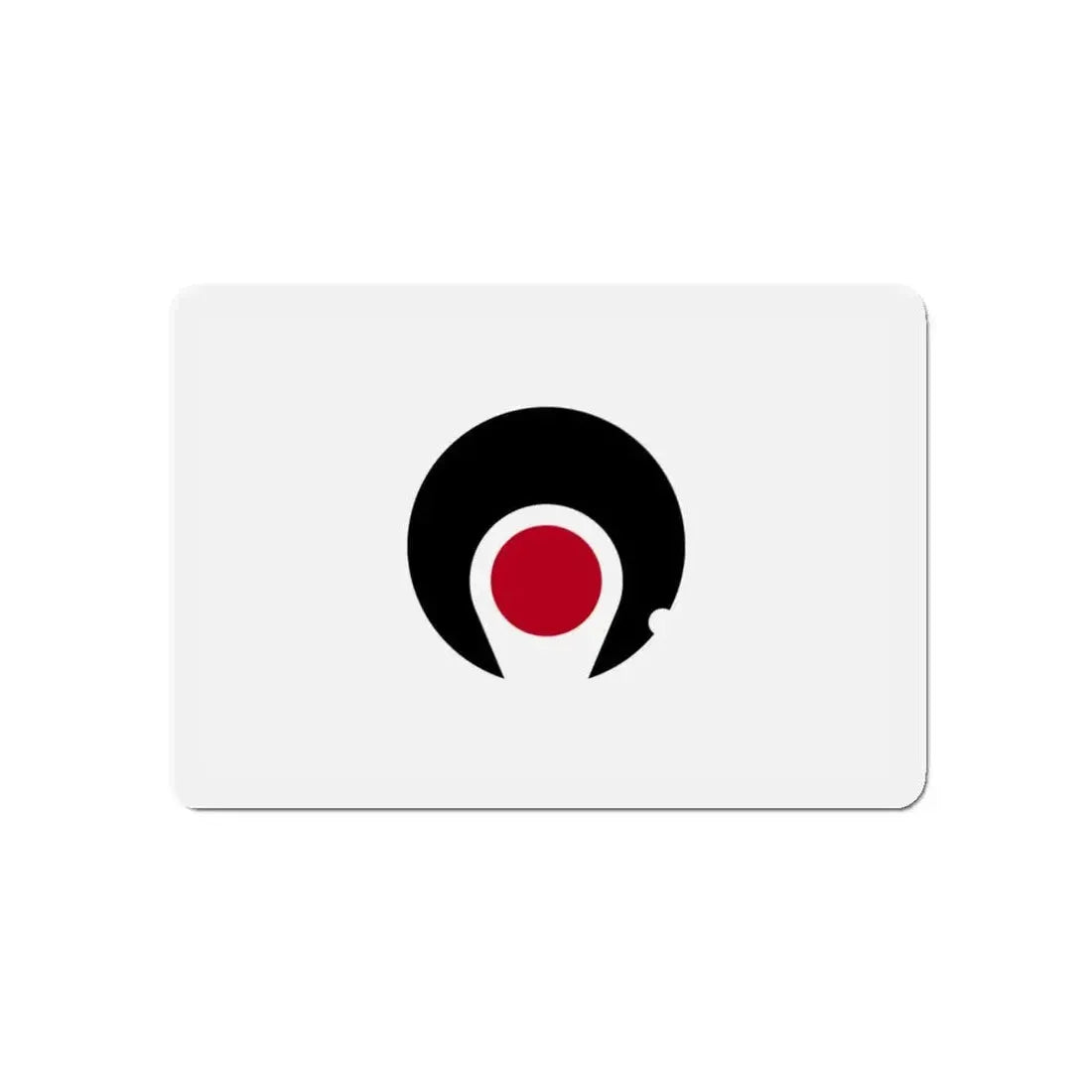 Flag of Kagoshima Prefecture Japan - Refrigerator Magnet 5 Inch - The Sticker Space