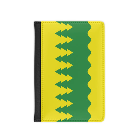 Flag of Kainuu Finland - Passport Holder-3.9" x 5.8"-The Sticker Space